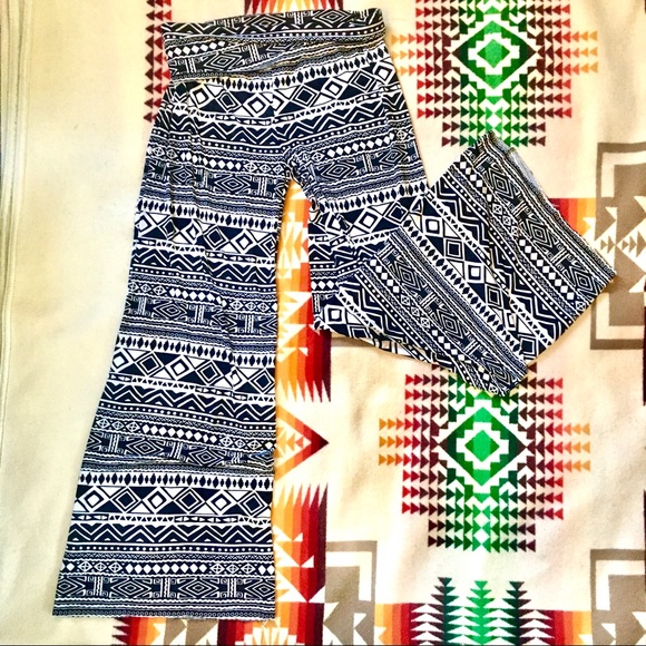 Pants - Palazzo hippie gypsy wide leg pants